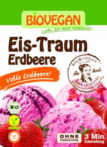 Ice cream mix strawberry, ORGANIC